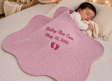Baby Girl Nursery Bedding with Personalized Quilt Set