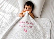 Baby Girl Nursery Decor and Personalized Quilt Set