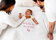 Baby Girl Nursery Decor and Personalized Quilt Set