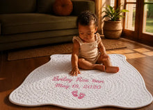 Baby Girl Nursery Decor and Personalized Quilt Set