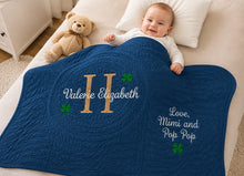 Birthday Gifts for Boys with a Personalized Baby Crib Quilt