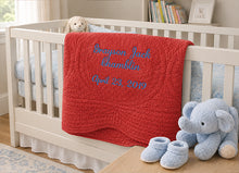 Birthday Gift for Nephew with Personalized Toddler Boy Quilt