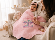 Custom Baby Boy Quilts for Baptism and Christening Gifts