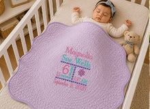 Custom Baby Boy Quilts for Baptism and Christening Gifts