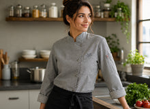 Custom Embroidered Chef Jacket with Name & Logo