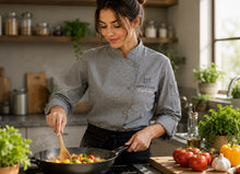 Custom Embroidered Chef Jacket with Name & Logo