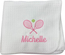Personalized Tennis Hand Towel, Gym, Sweat, Team, Embroidered Tennis Towel for Men and Women Tennis Gifts