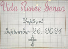 Keepsake Gifts with Personalized Blanket Quilt for Baby Girl