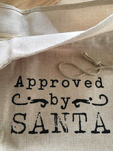 Little Lulus Gifts Personalized Santa Sacks Kids, Christmas Reindeer Bag, Large Holiday Gift Tote, Present, Santa Christmas Sacks, 19'x27'