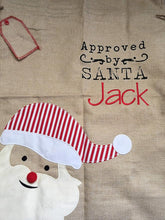 Little Lulus Gifts Personalized Santa Sacks Kids, Christmas Reindeer Bag, Large Holiday Gift Tote, Present, Santa Christmas Sacks, 19'x27'