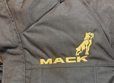 Logo on jacket