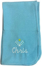 Personalized Tennis or Pickeball or Mountian Bike Hand Towel, Gym, Sweat, Team, Embroidered Tennis Towel for Men and Women Tennis Gifts, Embroidered Pickball Towel, Biking