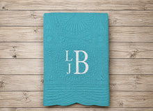 Personalized Baby Blanket with Monogrammed Crib Quilt for Kids