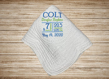 Personalized Children's Blanket for Monogram Baby Shower Gift