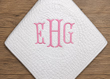 Personalized Infant Blankets: Soft Crib Quilt With Monogram