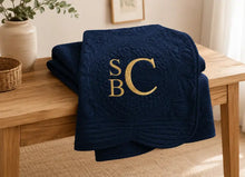 Personalized Baby Blanket with Monogrammed Crib Quilt for Kids