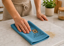 Stylish Waffle Weave Kitchen Towel with Custom Embroidery