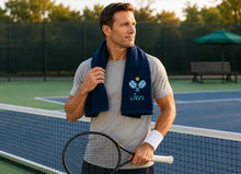 Personalized Towels for Tennis, Sweat Control & Team Sports