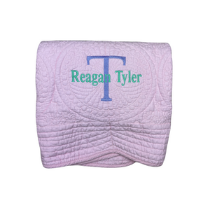 Personalized Baby Quilt, Blankets, Monogrammed Blankets for Kids, baby blankets for girls, embroidered baby gifts