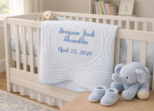 Birthday Gift for Nephew with Personalized Toddler Boy Quilt
