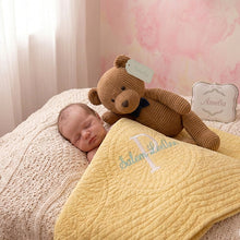 Personalized Baby Quilt | Monogrammed Baby Blanket | Embroidered Baby Gift for Girls